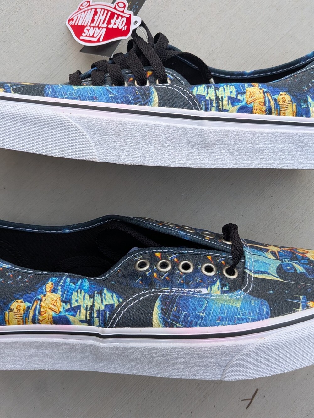 DS Vans x Star wars a new hope authentic shoes